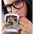 thumbnail image 2 of Vintage Encre L. Marquet Le Meilleure De Toutes Les Encres French Poster, 11oz Two-Tone Red Mug, 2 of 7