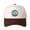 Brown, variant on CERTIFIED SILLY GOOSE Letter Embroidered Color Block Trucker Hat Unisex Adjustable Cotton Breathable Fashion Cap for Travel Daily Wear