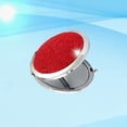 thumbnail image 4 of EeaseCA Miroir Pliant en Strass Miroir Cosmétique Portable Miroir de Maquillage Rond Verre Rouge, 4 of 8