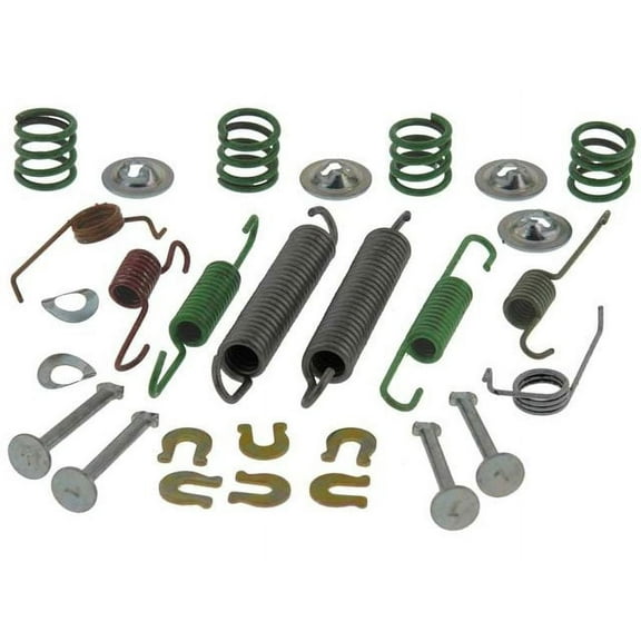 Rear Drum Brake Hardware Kit - Compatible with 2000 - 2005 Toyota Echo 2001 2002 2003 2004