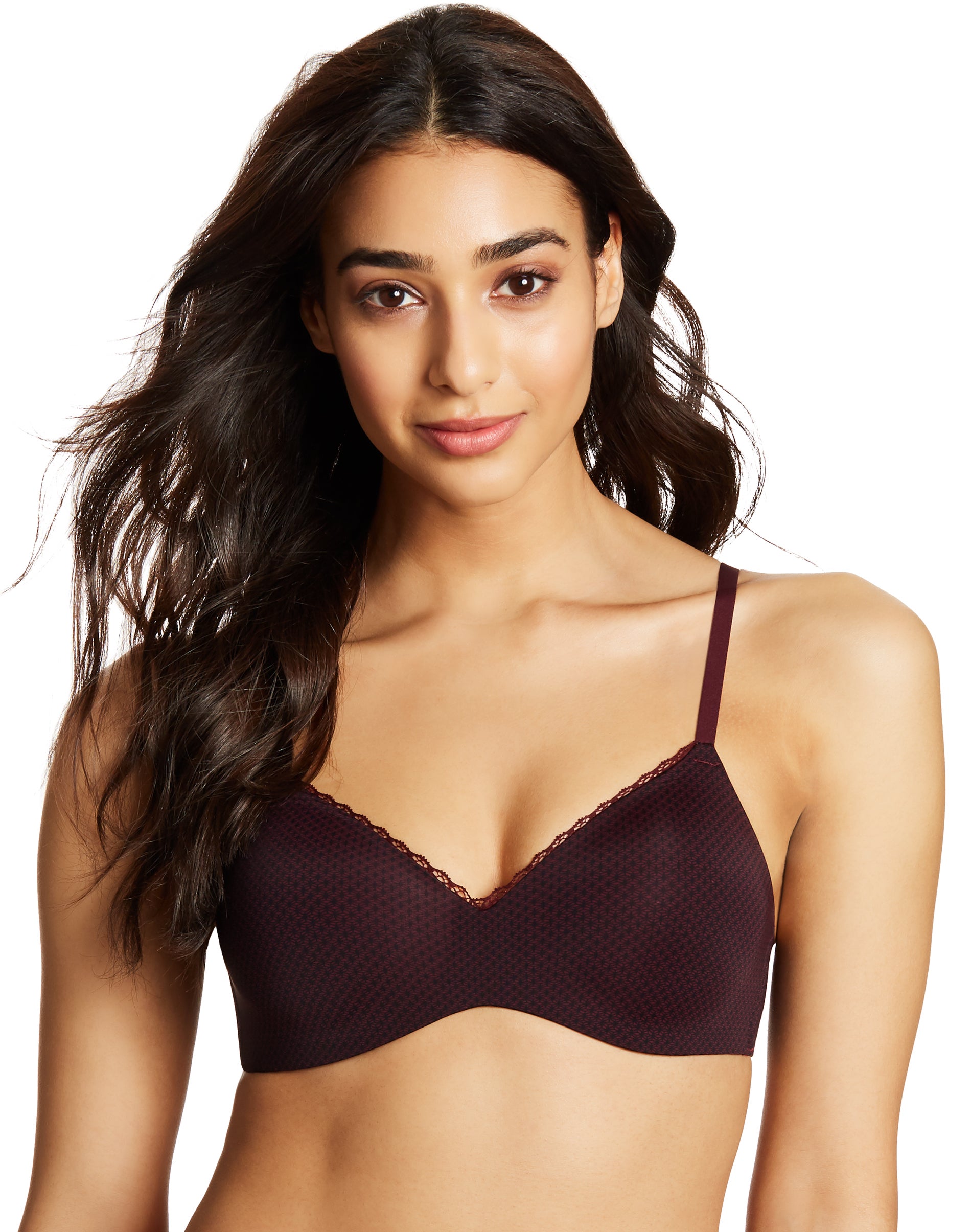 Maidenform Pure Comfort® TShirt Wireless Bra Dot ESprit Print/Rich