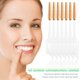 thumbnail image 4 of 40 Pieces Tooth Floss Picks Interdental Brush Flosser Sticks in Orange with Storage Case (Orange), 4 of 5