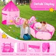 thumbnail image 4 of Bolígrafo Play Tent PigPigPen, 3 unidades, para niñas, con piscina de bolas y túnel, 4 of 7