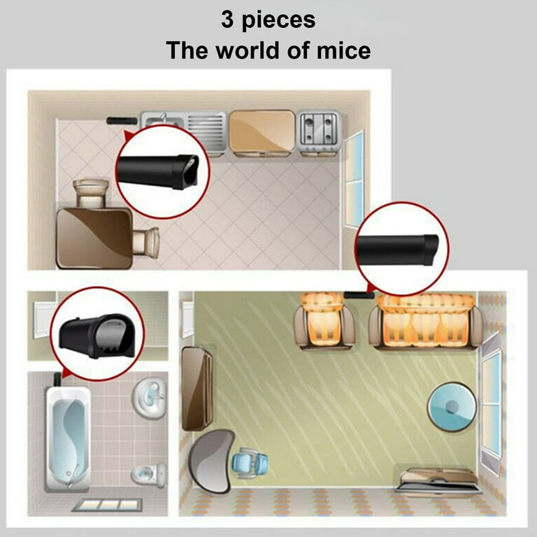 Conditiclusy Mouse Trap Large Capacity Rust-proof Metal Multifunctional Rat  Mice Trap Box Rodent Control Tools for Home