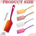 thumbnail image 3 of 1Pcs Lasagna Server, Griddle Spatula Cake Server Stainless Steel Cooking Spatula, Mirror Polish & Dishwasher Safe,Kitchen Stainless Steel Turner - BPA-Free, Ideal for Cooking & Serving - Red, 3 of 5
