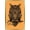 Barnwood Framed Version, variant on Jim Baldwin - Carved Faith Skull Wall Poster, 14.725" x 22.375"