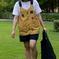 thumbnail image 3 of Xuanheng Multi Functional Camping Vest Breathable Casual Tote Portable Waistcoat for Work Yellow, 3 of 8