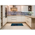 thumbnail image 6 of Ahgly Company Machine Washable Indoor Rectangle Abstract Night Blue Area Rugs, 7' x 9', 6 of 7