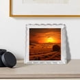 thumbnail image 4 of Meitianfacai Scalloped Acrylic Tray Acrylic Scalloped Tray With Magnetic Mat Acrylic Picture Frame Decorative Tray Tray For Coffee Table Clear Acrylic Tray Clear Decorative, 4 of 6