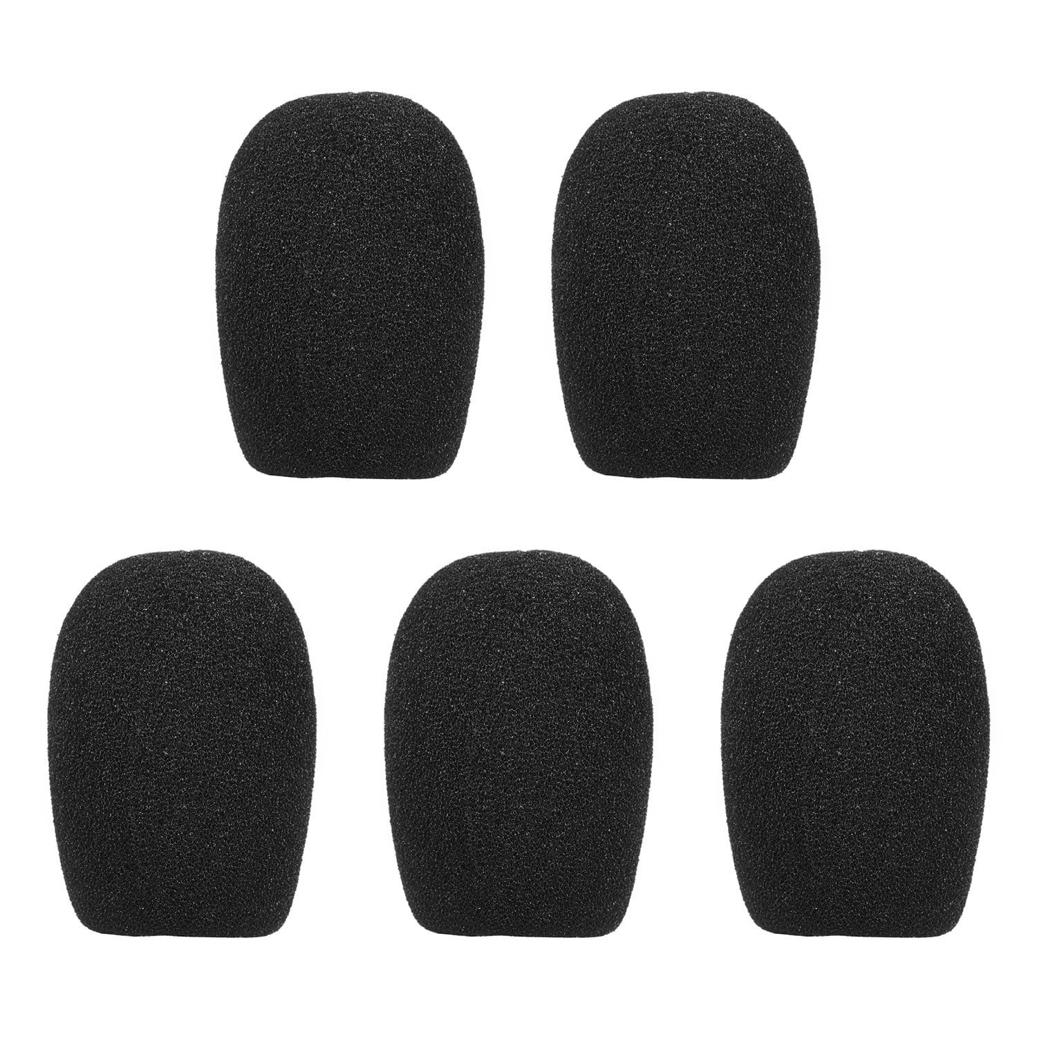 KKmoon 5pcs Mini Microphone Windscreens Mic Foam Covers for Lapel
