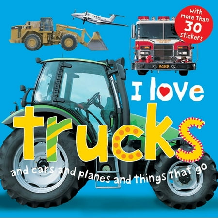- I Love Trucks Sticker Book