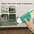thumbnail image 5 of Wall Mending Agent, Dry Wall Repair Cream,Waterproof White Wall Surface Repair and Renovation Cream，Fast Filling of Holes and Cracks, 5 of 21
