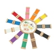 thumbnail image 4 of Juguetes de madera para colorear, clasificación de colores, regalo para niños, juguete educativo temprano de , juguete educativo, 4 of 9