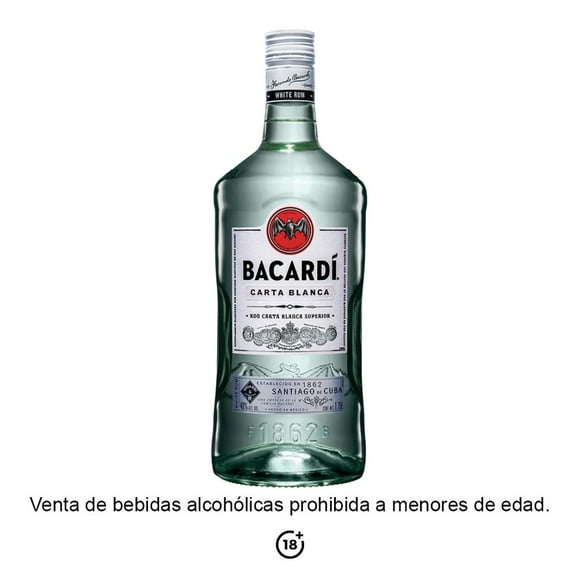 Ron Bacardí Carta Blanca Superior 1.75 L