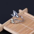 thumbnail image 5 of Punk Style Fashion Men's Ring Animal Dragon Shape Opening Adjustable Alloy, 5 of 5