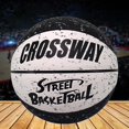 thumbnail image 5 of 1 Juego de entrenamiento de baloncesto absorbente de sudor a prueba de fugas buen rebote profesional Crossway No.7 baloncesto para atletismo, 5 of 5