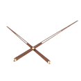 thumbnail image 3 of Clock Hands Components Accessories Direct Replaces Professional Black Walnut Durable Wall Clock Pointer for Household Mechanism Clock Counterweight 13mm, 3 of 8