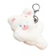 thumbnail image 3 of Llavero de gato, premios, conmemoraciones, lindo accesorio para bolso, decoración, llavero de muñeca Blanco, 3 of 8