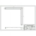 thumbnail image 3 of Dawn ZCO360304 Colorado River Series Corner Shower Drain, Tile Insert Style L Shape, 36 x 36 in., 3 of 3