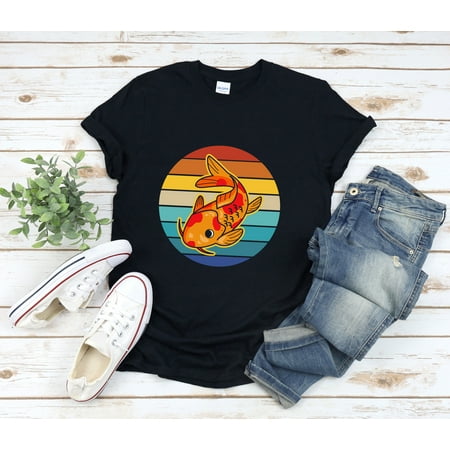 Koi Fish Shirt Gold Fish Shirt Vintage Fish Shirt Fishing Shirt For Women Japanese Aesthetic Shirt Fish Lover Koifish