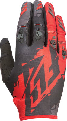 Fly Racing Unisex-Adult Kinetic Gloves Black/Dark Teal Large 370-41010 