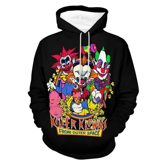 Killer Klowns From Outer Space Hoodie Unisex 3d Novelty Hoodies Graphic Hoodies Pullover Sweatshirts For Men Women Teen S