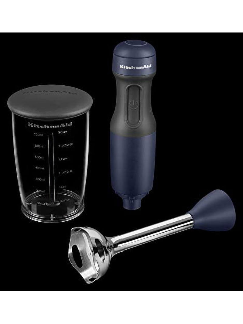 KitchenAid, Hand Blender, KHB1231IB, Ink Blue, with 3-Cup Beaker