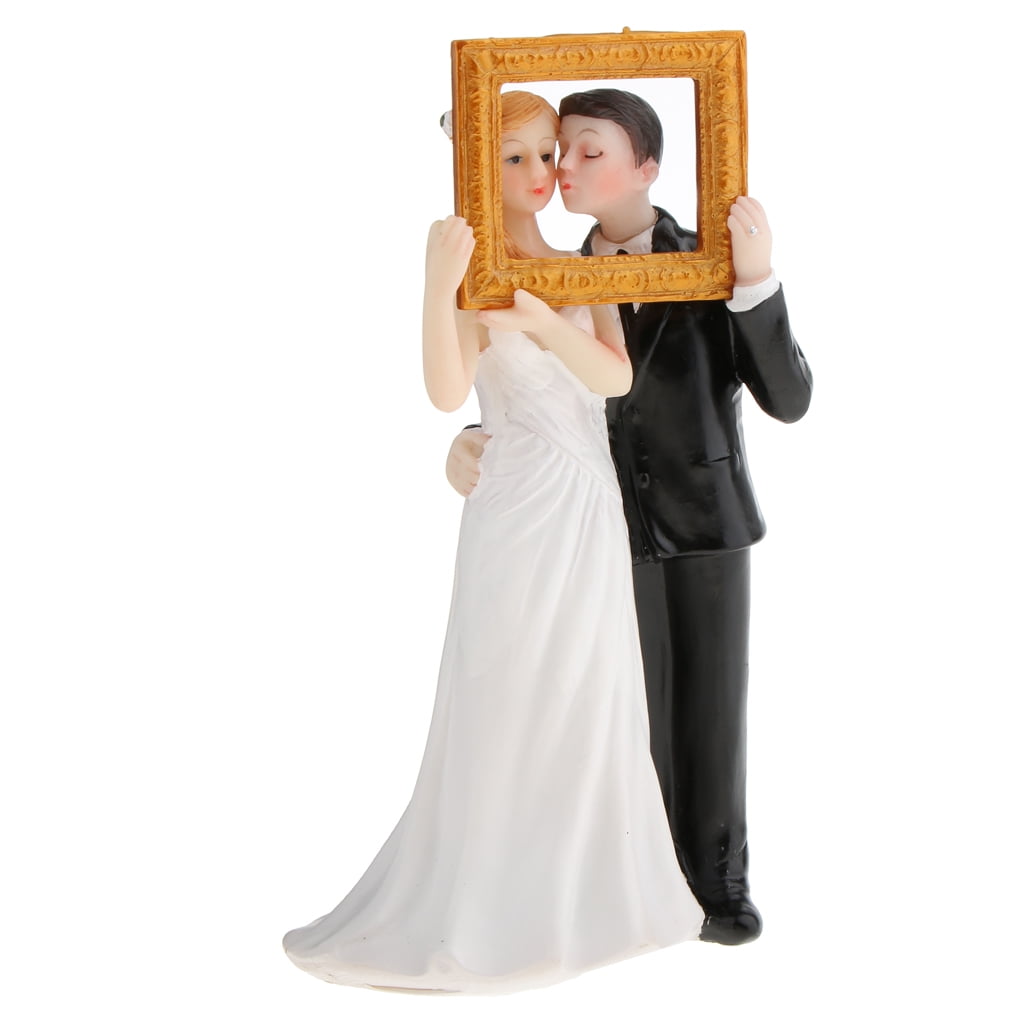 The Wedding Couple! Details about   Glass Messenger Figurines 