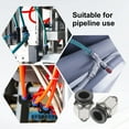 thumbnail image 7 of Uxcell 10pcs Push to Connect Fitting 1/4" x 10-32" Thread Straight Union Fitting, Black, 7 of 7