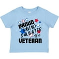 thumbnail image 3 of Inktastic Proud Granddaughter of a Veteran Veterans Day Girls Toddler T-Shirt, 3 of 5