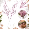 thumbnail image 4 of Dalrosia 30PCS Glitter Christmas Tree Pick Curly Tall Tree Filler Branches Christmas Tree Sprigs and Twigs Decorations for Vase Christmas Tree Xmas Gift Wedding Decoration, 4 of 5
