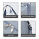 thumbnail image 5 of Fiudx Bolsa de Viaje de Lona, Gran Capacidad, Impermeable, Multiusos, para Gimnasio, Viajes de Fin de Semana, Unisex, 49 X 32 X 25 Cm., 5 of 6