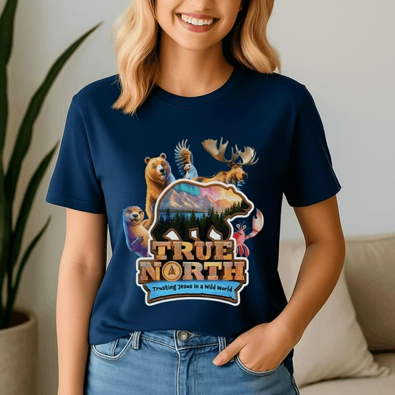 True North Shirt, Vacation Bible School, Vbs Tshirt, Christian Tee, Summer Bible Camp