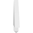 thumbnail image 3 of 36"W x 12"H x 2"D x 6"F, 8/12 Pitch, Kennewick Architectural Grade PVC Gable Bracket, 3 of 8
