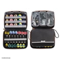 thumbnail image 4 of USA Gear XL Semi Hard Shell Dart Case - Dart Holder Room for 15 Darts and Dart Accessories (Black), 4 of 9