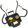 thumbnail image 6 of Multifunctional Helping Hands with Flexible Gooseneck Metal Arms, Heavy Duty Base with Solder Spool Holder Dispenser, Includes Brass Wire Tip Cleaning Sponge and Soldering Flux, 6 of 8