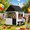 White, variant on BUPPLEE Outdoor Playhouse, Country Style Wooden Playhouse for Toddlers, Large Kids Play Game House with Fence Bench