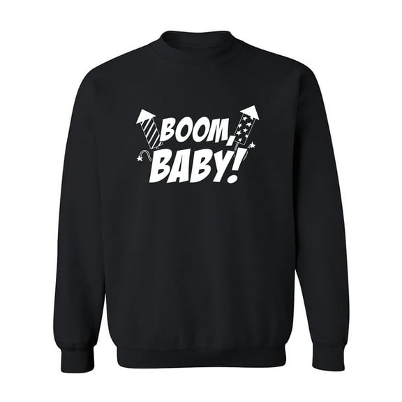 Boom, Baby! Crewneck Sweatshirt