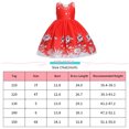 thumbnail image 3 of Robe de Noël pour Filles Costume de Père Noël Robes pour Enfants Robe de Princesse Robe de Soirée pour 3-10 Ans, 3 of 6