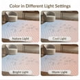 thumbnail image 7 of ODIKA 9'x12' Washable Area Rug Gradient Scale Mosaic With Ombre Fin Border Motif Mermaid Flowing Dynamic for Dining Room, Basement, Large Office, Non-Slip Chair-Friendly, 7 of 7
