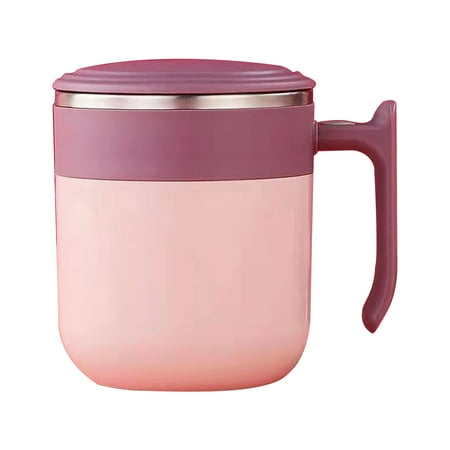 

300mL Self Stirring Mug with Lid Automatic Stirring Coffee Cup Electric Stainless Steel Self Mixing Coffee Cup for Coffee Milk Cocoa Hot Chocolate