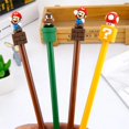 thumbnail image 2 of Bolígrafo con firma de Super Mario Bros, Mario, Yoshi, Luigi, figuras de anime, juguetes, bolígrafo con firma de dibujos animados, papelería creativa, regalos para estudiantes y niños, 2 of 5