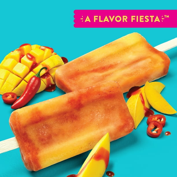 メキシカンマンゴー　グレープアイス Helados Mexico Ice Pops - Refreshing Treats for Employees
