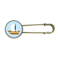 thumbnail image 1 of El verano de vela barco mar pixel EsES Broche De Broche De Metal Antiguo Unbranded M, 1 of 3