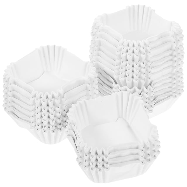 2000 piezas de envoltorios de papel para cupcakes, de grado alimenticio, para postres, para hornear, para muffins (grandes)