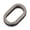 open loop, variant on Titanium-alloy Key Rings Heavy Duty Keychain Clip Rings One-piece Spring Clip Side Pushing Keyring Closed Key Rings