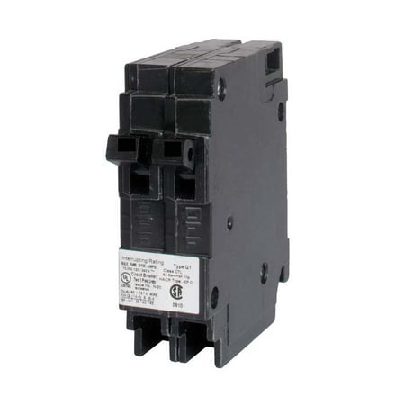Siemens Series Q Duplex Non-Current Limiting Circuit Breaker, Residential, 120/240 VAC, 20 A, 2