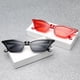 thumbnail image 1 of 1Pcs Motorcycle Glasses Luxury Trending Sunglasses Vintage Cat Eye Sunglasses Small Frame UV400 Sun Shades Glasses Street EyeweaBlack Red He Qiyong unisex, 1 of 1
