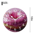 thumbnail image 2 of 10 Inch Wall Clock Battery Operated Silent Clock Decorative for Office, Kitchen, Outdoor, Living RoomBeautiful Donut Creative, 2 of 4