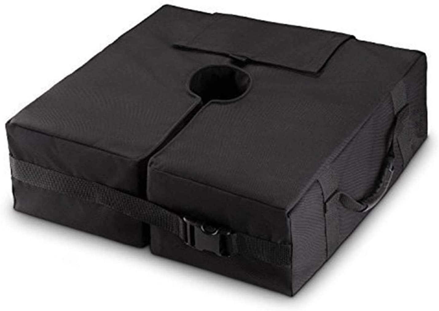Patio Umbrella Base Weight Bag, Square Stand Base 2 Handle for offset